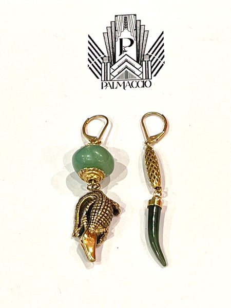 Boucles croco et dent