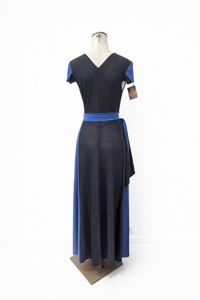 Robe cache cœur bicolore