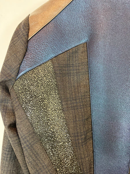 A-Cliff laine et cuir