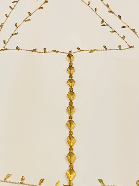 Bijoux de corps feuilles