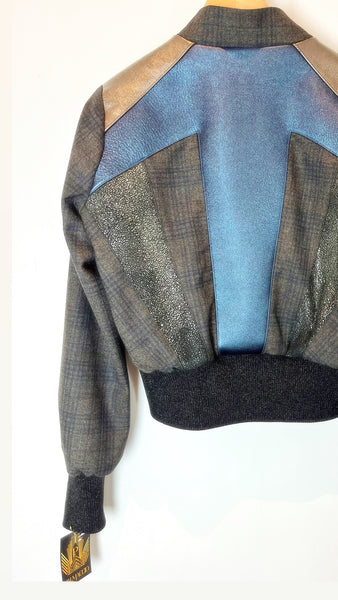 A-Cliff laine et cuir