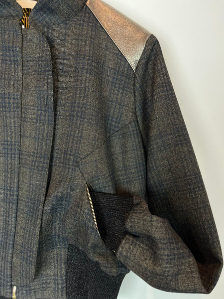 A-Cliff laine et cuir