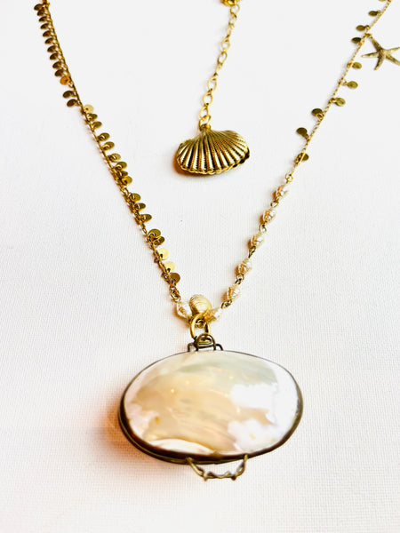 B-sautoir coquillage - PALMACCIO