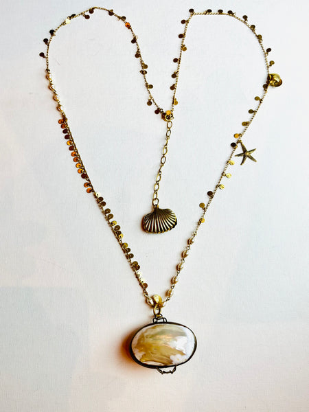 B-sautoir coquillage - PALMACCIO