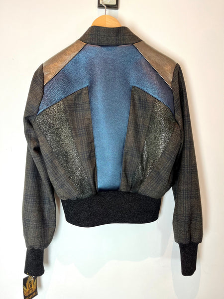 A-Cliff laine et cuir