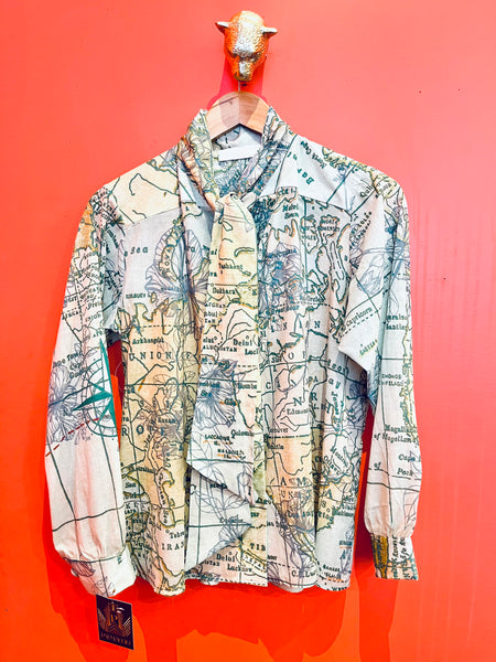 A-Chemise coton soie lavallière - PALMACCIO