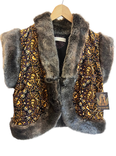 A-Gilet Oscar velours