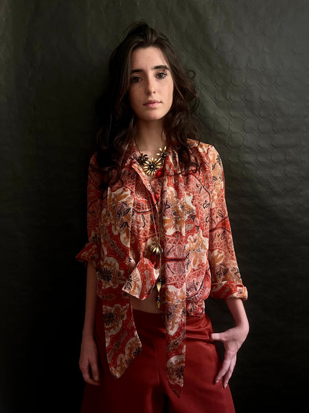 Chemise en soie