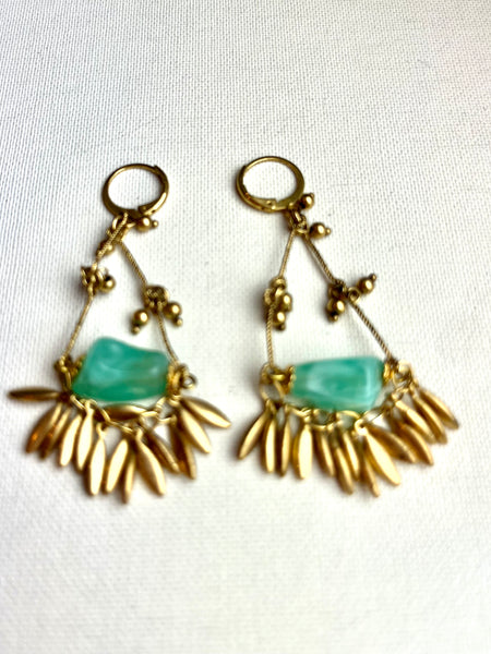 Boucles vertes pampilles - PALMACCIO