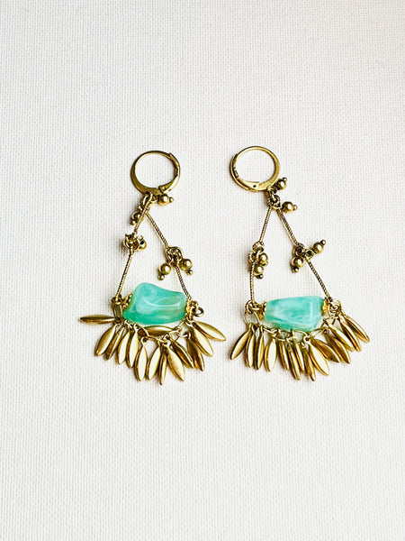 Boucles vertes pampilles - PALMACCIO