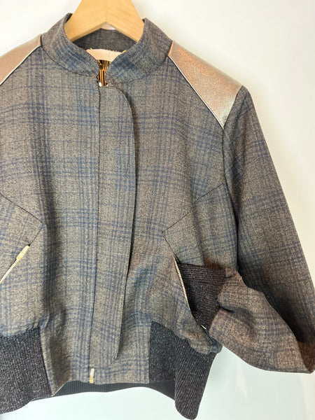 A-Cliff laine et cuir